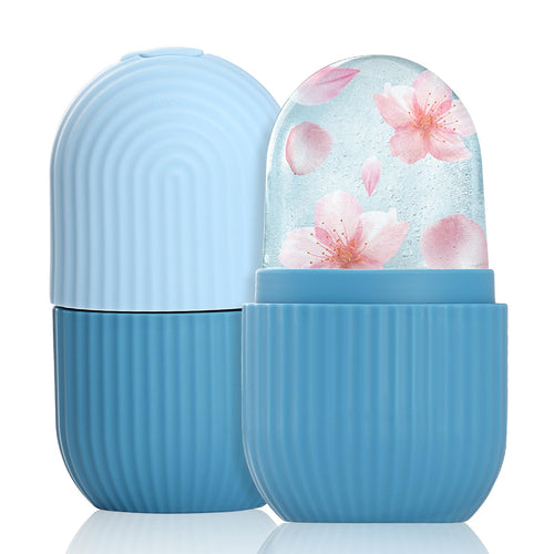 Silicone Ice Roller – Facial Massage Tool for Cryotherapy & Skin Refreshing