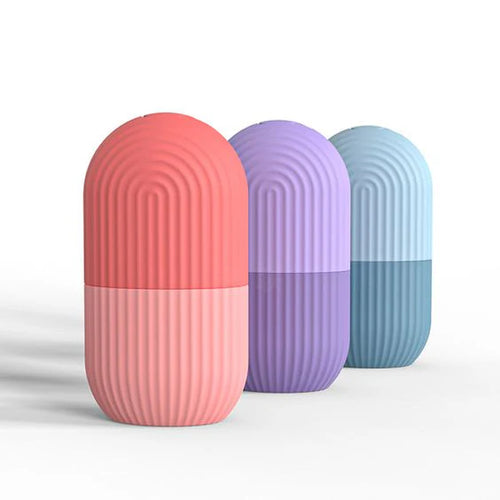 Silicone Ice Roller – Facial Massage Tool for Cryotherapy & Skin Refreshing